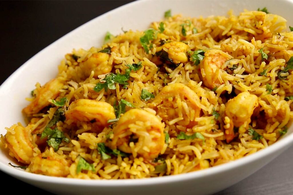 Prawn Pulao | Shrimp Pulao | Simple Prawn Pulao Recipe – Spice Eats