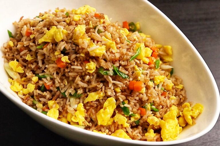 Quick Egg Fried Rice | 5 Minutes Egg Fried Rice | Easy Egg Fried Rice